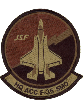 Image for HQ ACC F-35 SMO OCP Patch