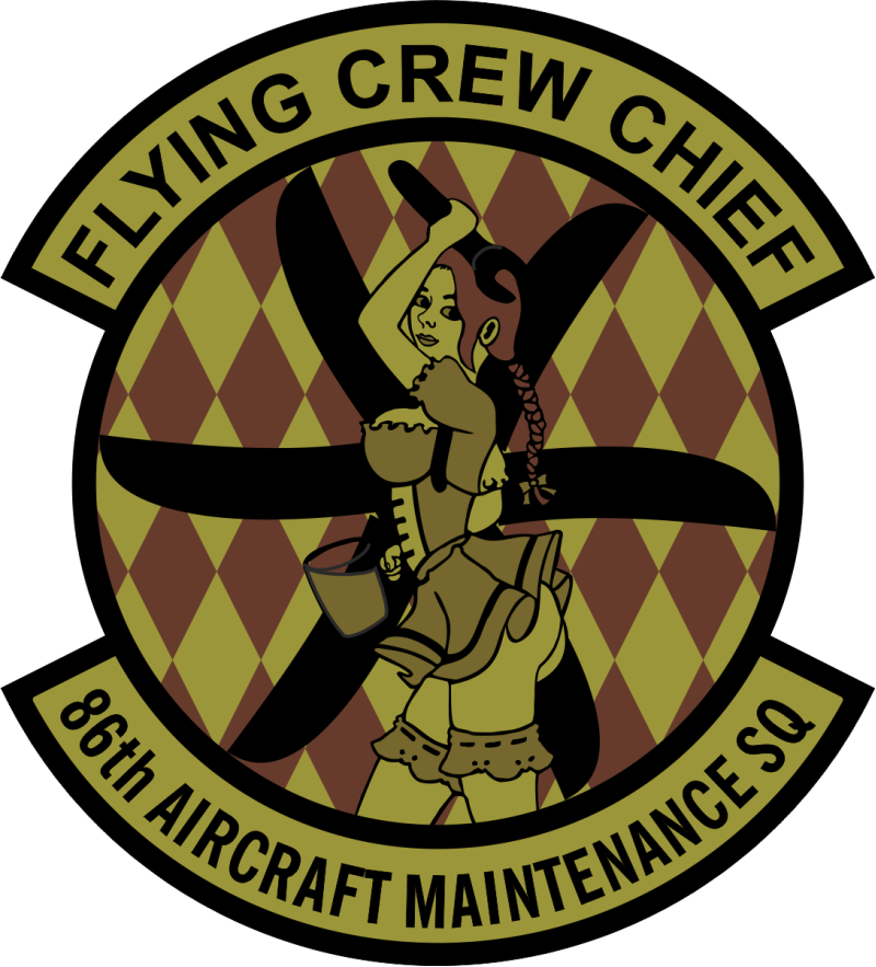 86 AMXS Dutch Girl OCP Patch