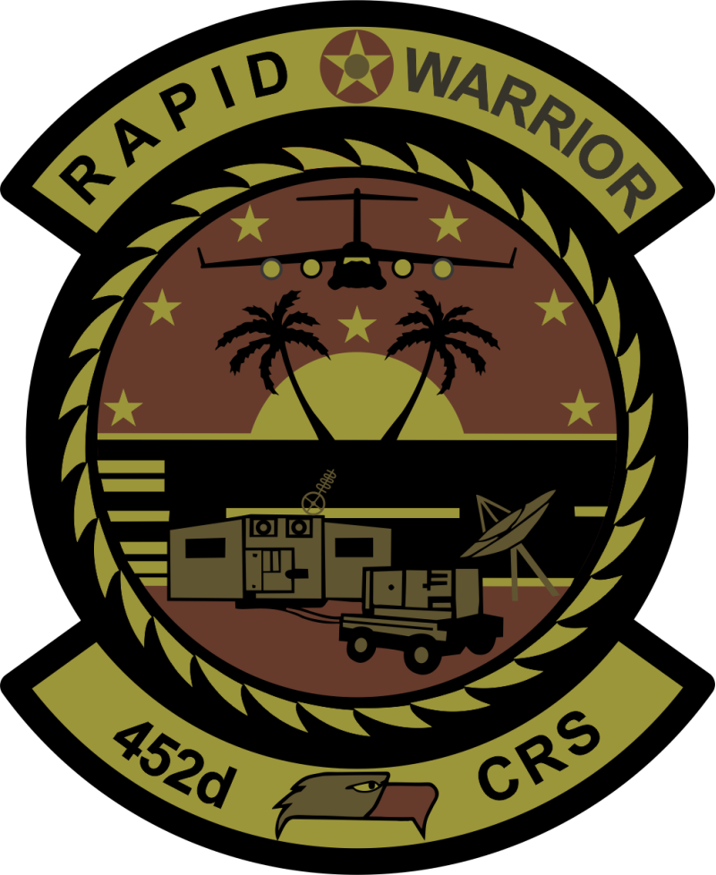 452 CRS Rapid Warrior OCP Patch