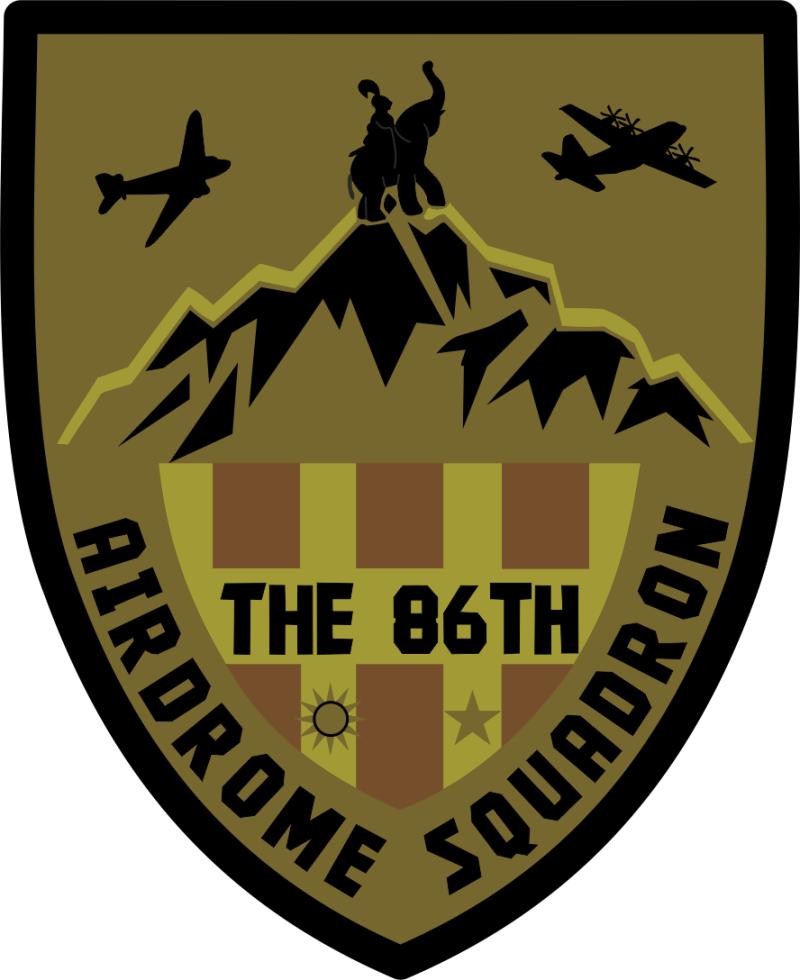 86 OSS The Airdrome Squadron OCP Patch
