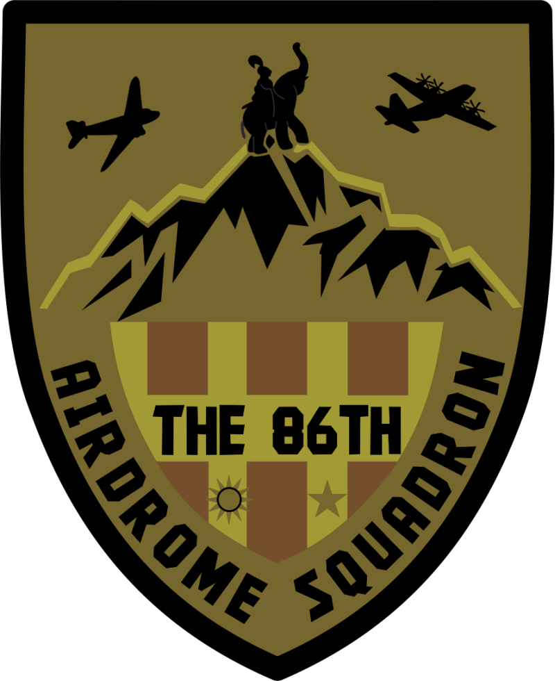 86 OSS The Airdrome Squadron OCP Patch