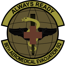 Image for 86 AES OCP Patch - Merrowed Border