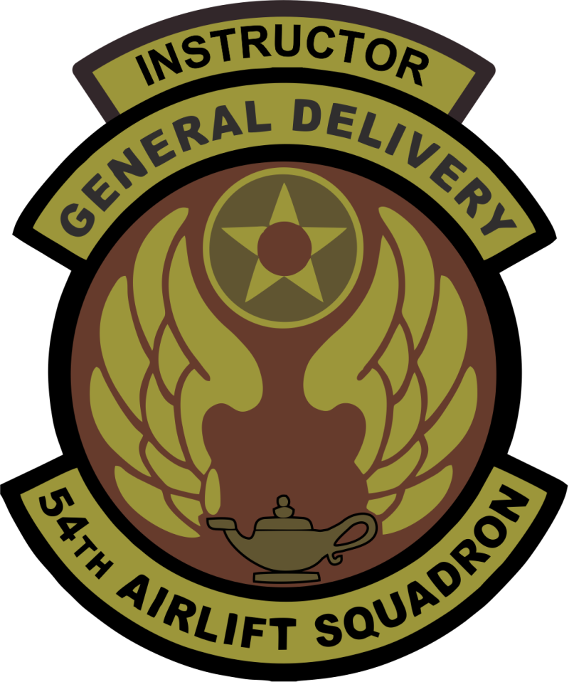 54 AS OCP Instructor Patch