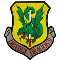 Image for 85 FTS Deadly Dragon Full-Color PVC Patch