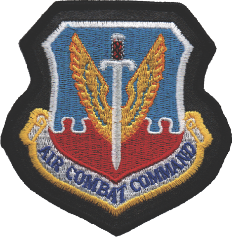 ACC with Black Border Full Color Patch