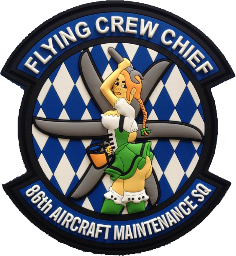 86 AMXS Dutch Girl - PVC Patch