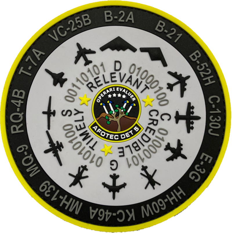 AFOTEC Det 5 Pizza PVC Patch - Revised