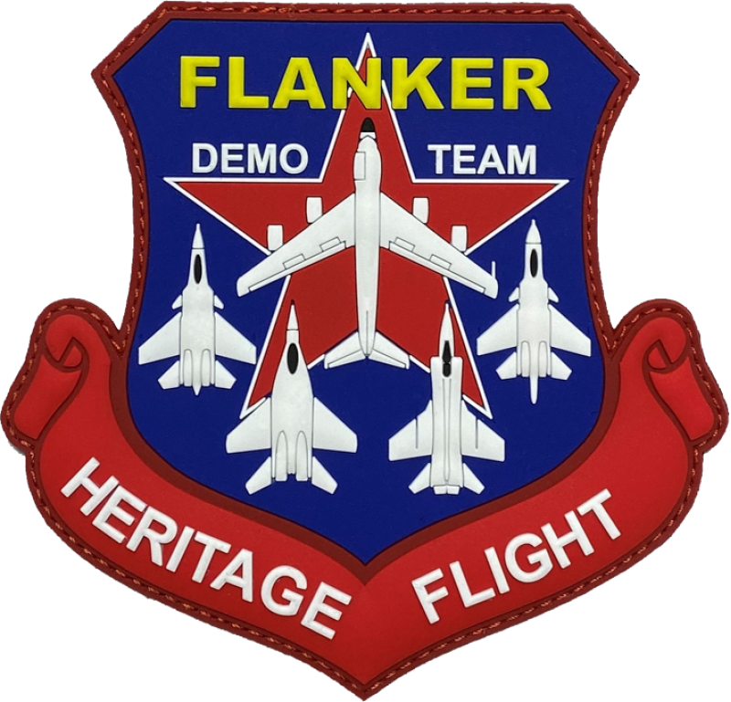 Flanker Heritage Flight PVC Patch