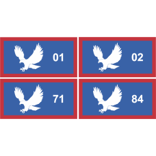 Image for Indiv Numbered Pocket Tab