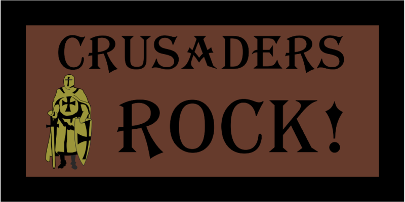 57 MXG  Crusaders Rock! Pocket Tab