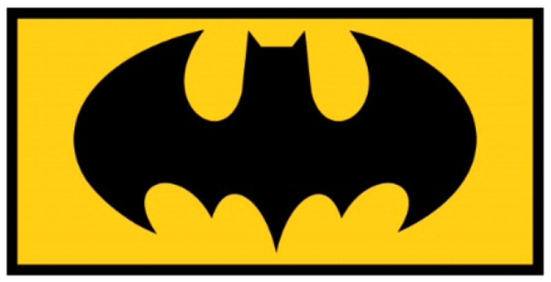 Iowa ANG Yellow B/G Black Bat & Border Pocket Tab