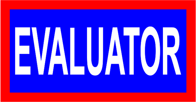 Evaluator Pocket Tabs Blue