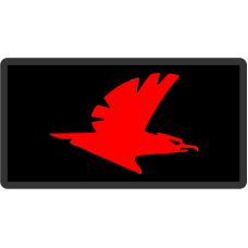 Image for 517 AS Black B/G Red Firebird Pocket Tab