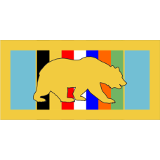 Image for 60 OG Cali Bear with Stripes Pocket Tab