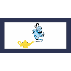 Image for 54 AS Genie Lamp Pocket Tab