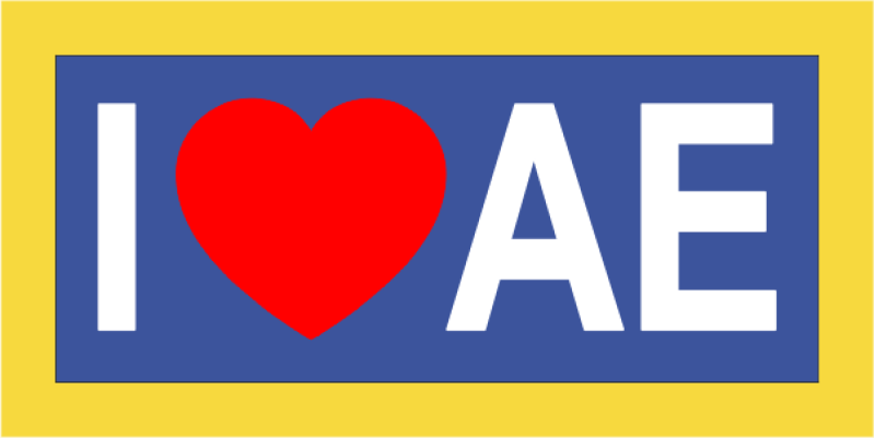 452 AES - I Heart AE Pocket Tab