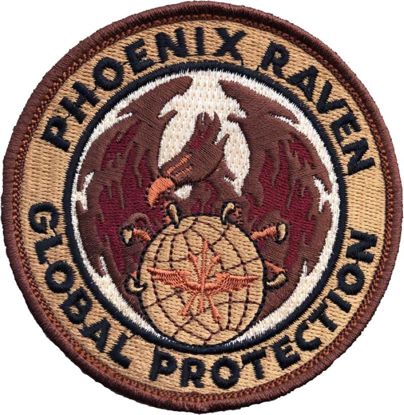 Phoenix Raven Desert 3" Patch