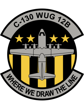 Image for Weapons School C-130 WUG 12 B Patch