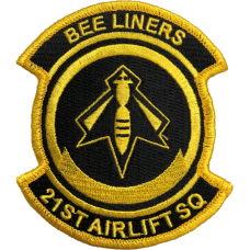 Image for 21 AS Yellow/Black Patch