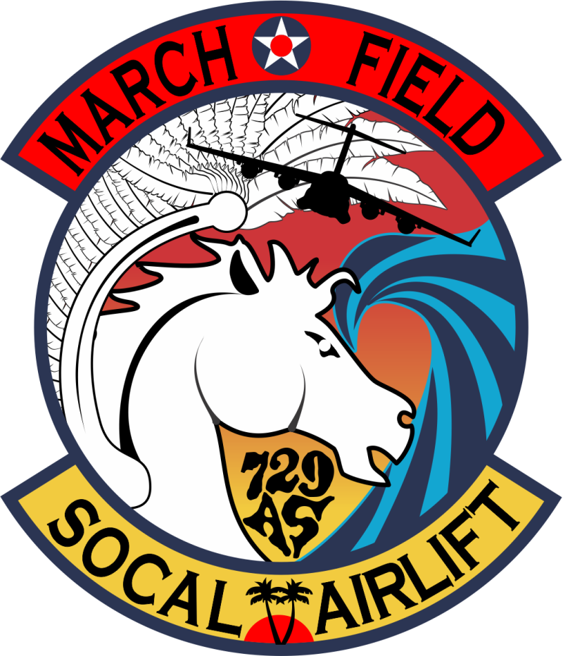 729 AS SoCal Airlift Full Color Patch