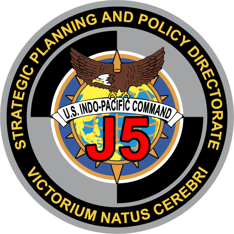 US INDO-PACOM J5 Full Color Patch