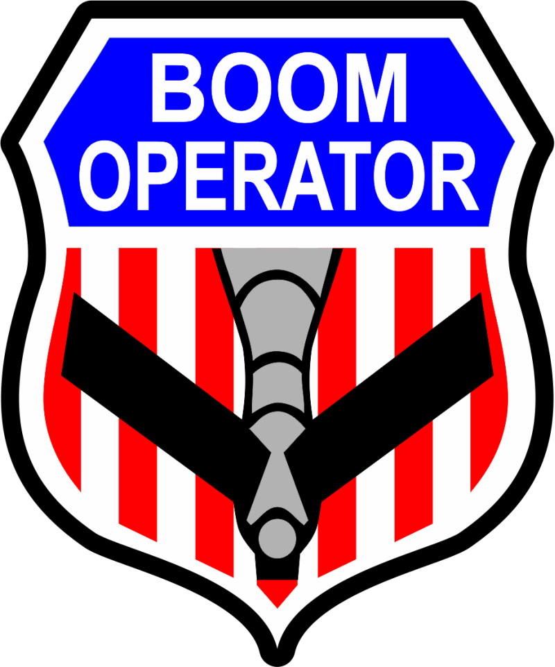 Boom Operator KC-135 Patch