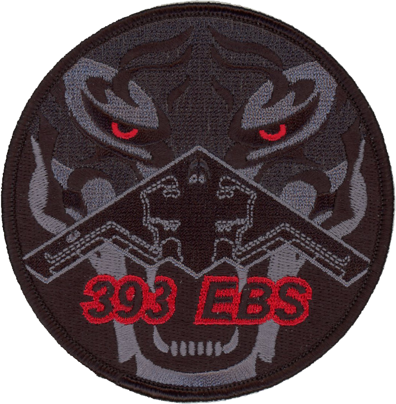 393 EBS Tiger Face Patch