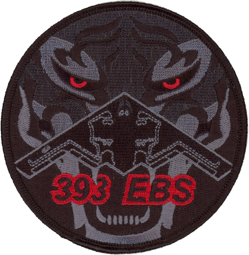 393 EBS Tiger Face Patch