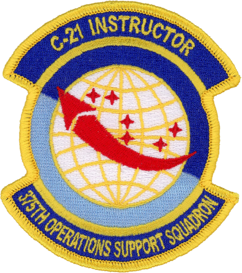 375 OSS C-21 Instructor Patch