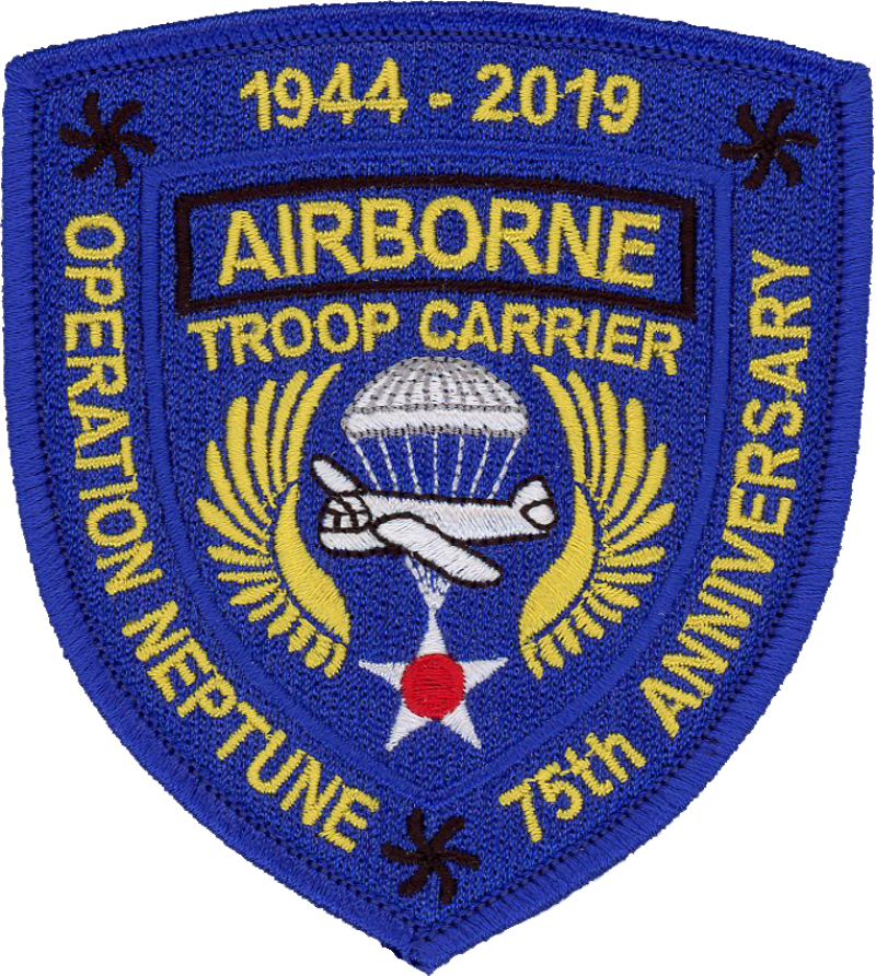 37 AS Airborne Troop 75th Anniv Patch