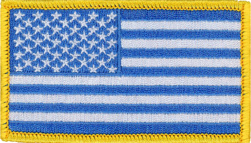40 AS Flag Patch