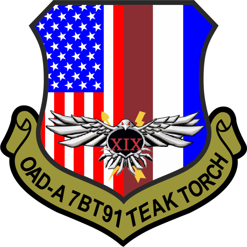 711 SOS Teak Torch Full Color Patch