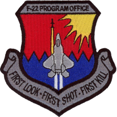 Image for F-22 Program Office Patch