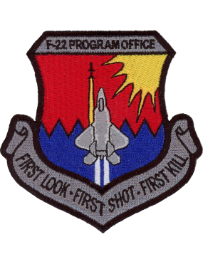 Image for F-22 Program Office Patch