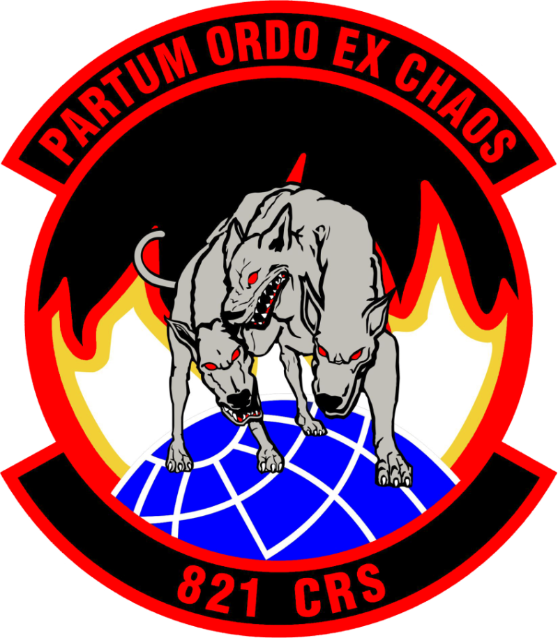 821 CRS Full Color Patch