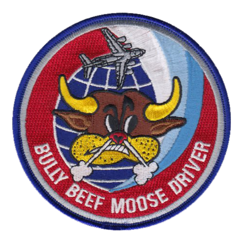 6 AS Full Color Moose Driver Patch