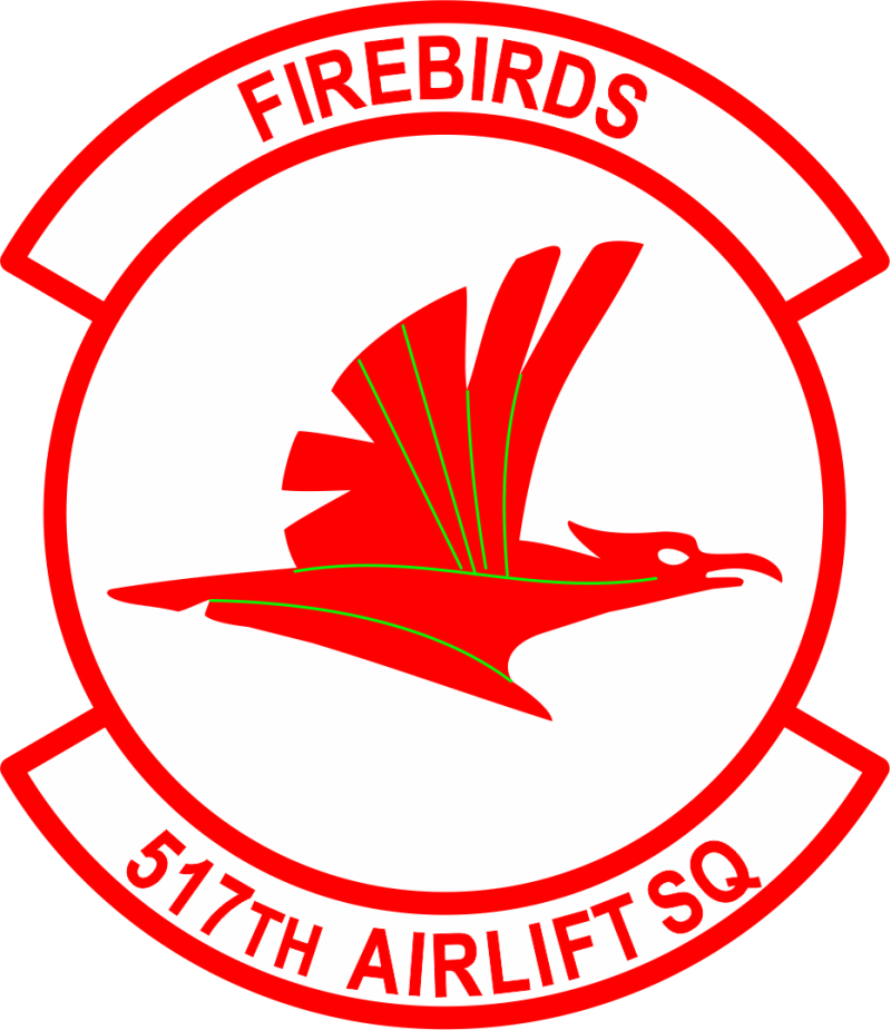 517 AS Red and White Patch