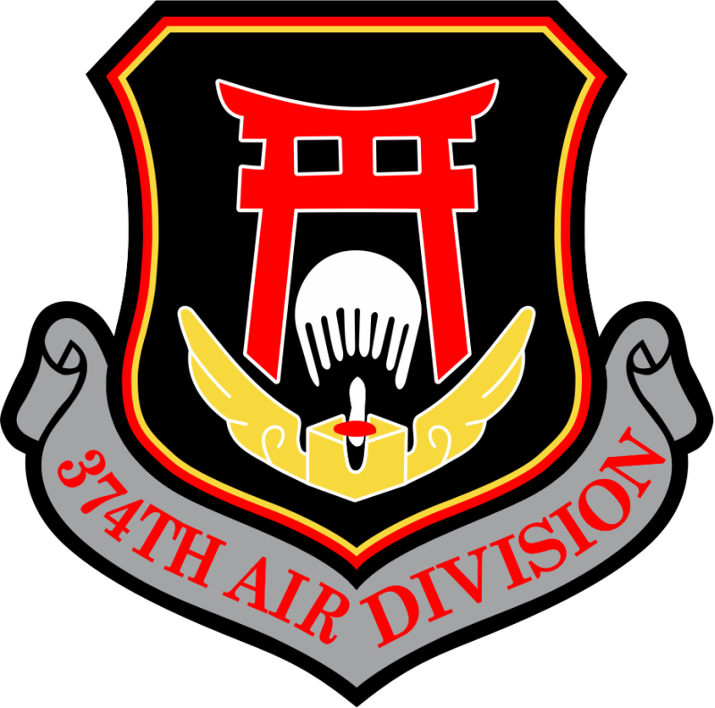 374 Air Division Full Color Patch