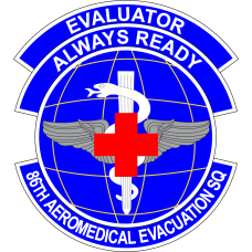 Image for 86 AES Evaluator Full Color Patch 3.5"