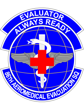 Image for 86 AES Evaluator Full Color Patch 4"