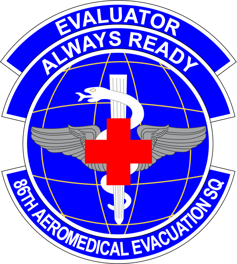 86 AES Evaluator Full Color Patch 4"