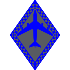 Image for 314 ARS KC-135 Blue/Gray Diamond/Checkerboard Patch