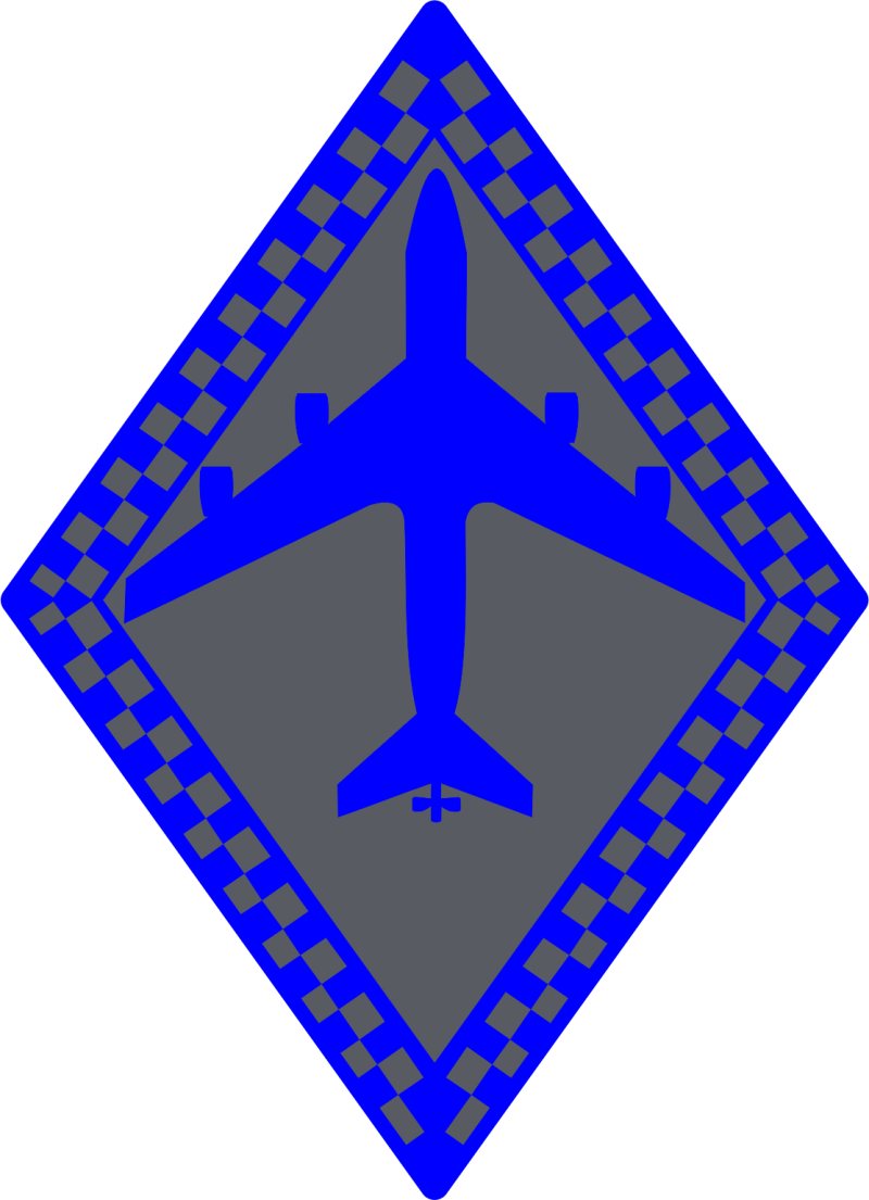 314 ARS KC-135 Blue/Gray Diamond/Checkerboard Patch