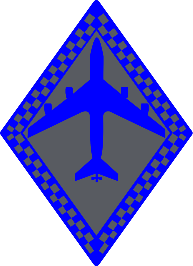314 ARS KC-135 Blue/Gray Diamond/Checkerboard Patch
