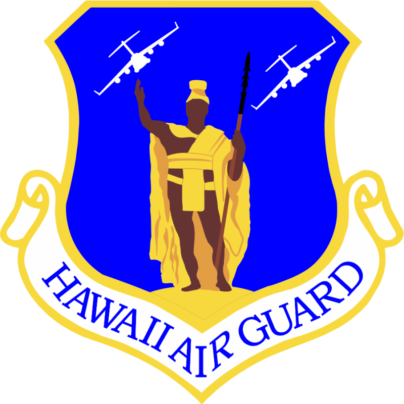 204 AS Hawaii ANG King Kamehameha Patch