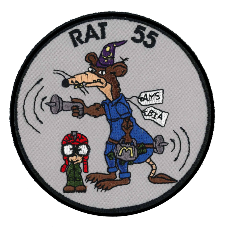 Rat 55 Full-Color Patch