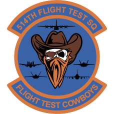 Image for 514 FLTS Flight Test Cowboys Patch