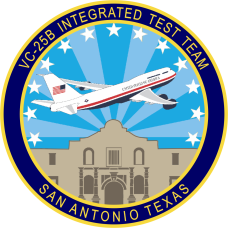 Image for AFOTEC Det 5 VC-25B Patch - Blue Sun Rays