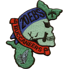 Image for 20 EBS Green Skull Patch