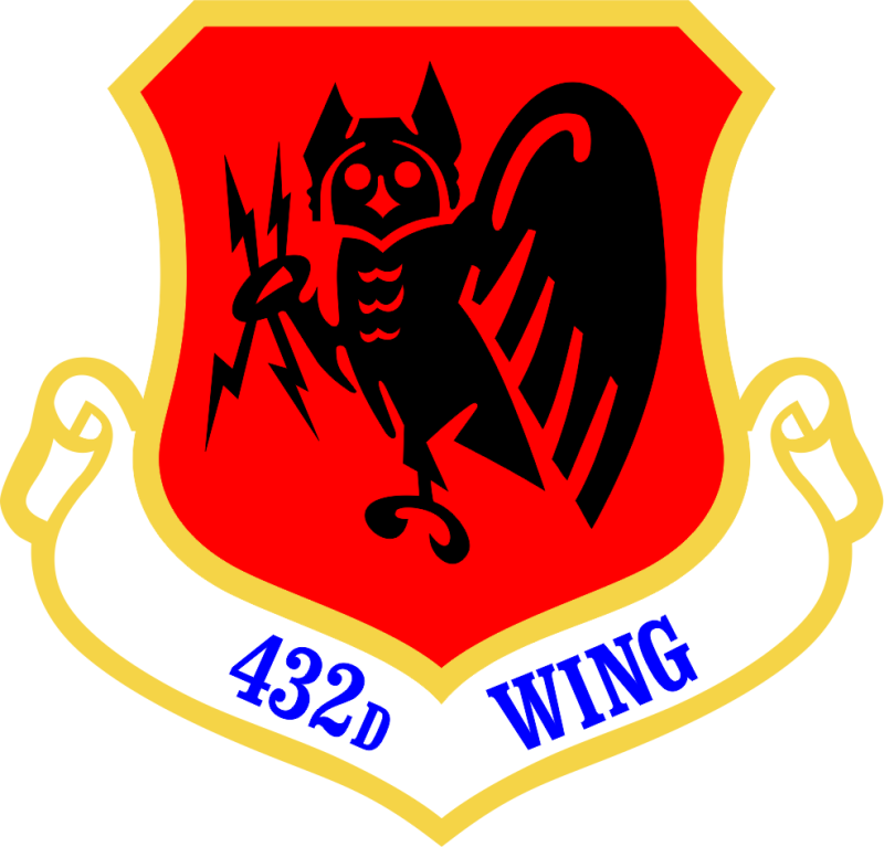 432 Wing Full Color Patch